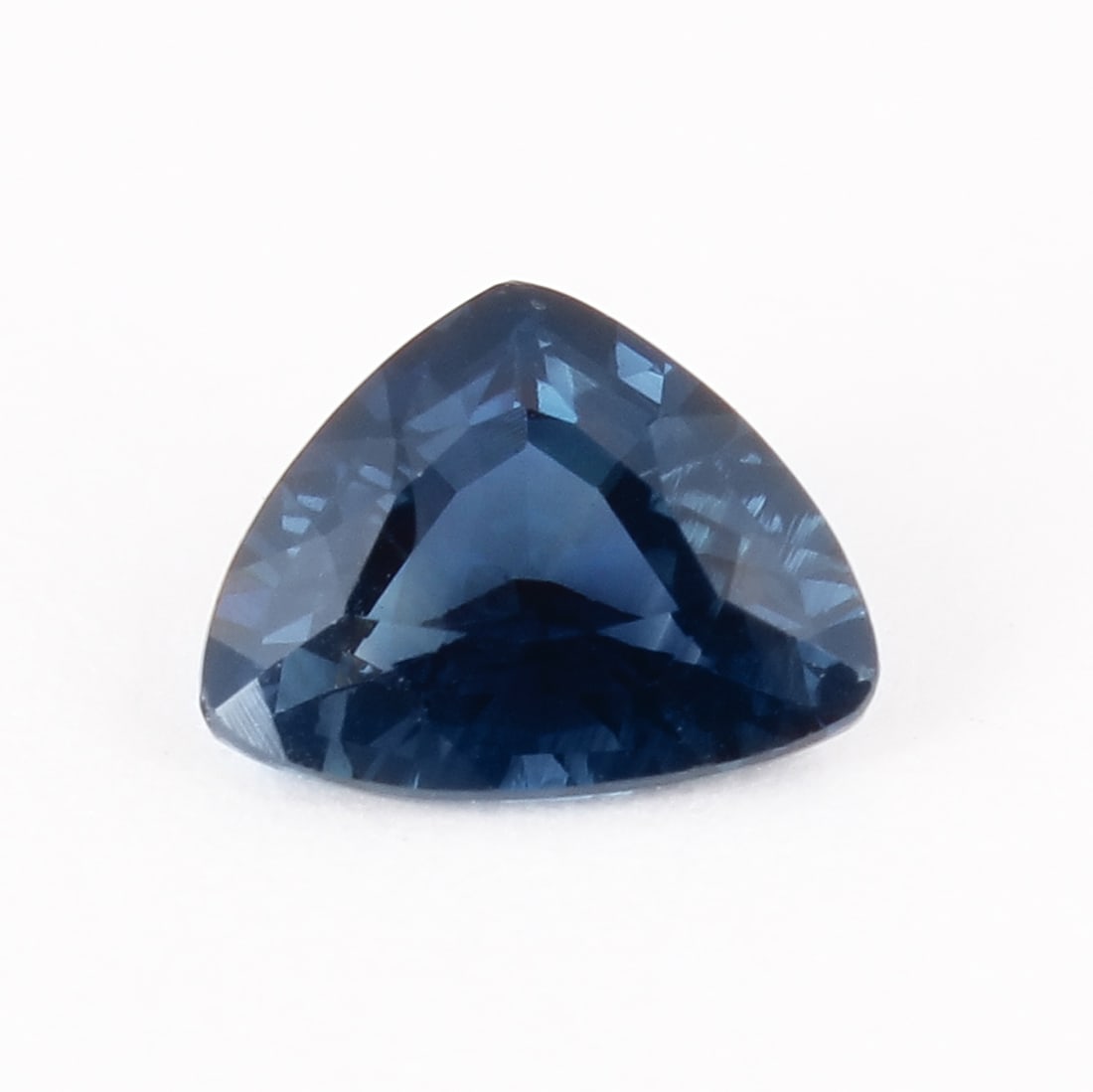 GFCO (SWISS) Certified 0.90 ct. Royal Blue Sapphire - KASHMIR: GFCO (SWISS) Certified 0.90 ct. Royal Blue Sapphire - KASHMIR Ct. Weight - 0.90 ct. Color - Royal Blue Cut - Trillion Brilliant Step cut Clarity - VVS Dimensions - 6