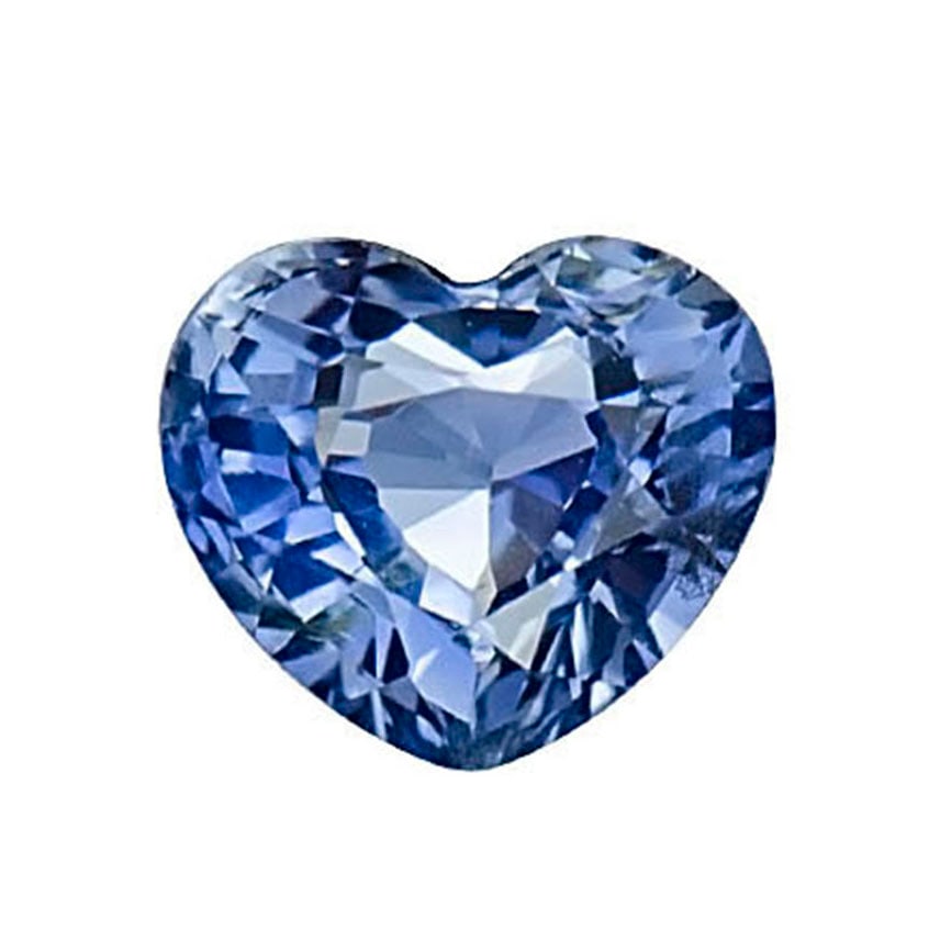 GIA Certified 1.03 ct. Untreated Blue Sapphire - MADAGASCAR: GIA Certified 1.03 ct. Untreated Blue Sapphire - MADAGASCAR Color - Blue Cut- Heart Brilliant Step cut Ct. wt. - 1.03 ct. Clarity - VS Dimensions - 5.43 x 6.26 x 3.78 mm Treatme