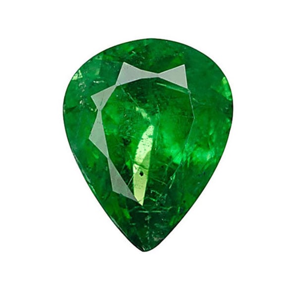 GIA Cert. 2.90 ct. Untreated Tsavorite Garnet - KENYA: GIA Certified 2.90 ct. Tsavorite (Grossularite - Garnet) - Untreated - KENYA, EAST AFRICA Cut - Pear Modified Brilliant Cut Color - Green Clarity - VS Ct. Weight - 2.90 ct. Dimensions - 10.20
