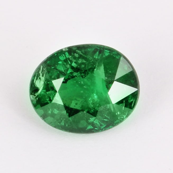 IGI Certified 2.31 ct. Untreated Tsavorite Garnet KENYA (1 of 8)