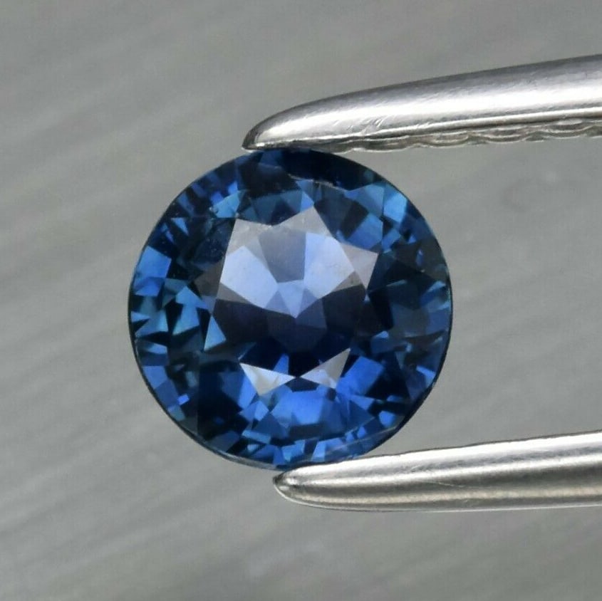 0.49 ct. Natural Blue Sapphire - MADAGASCAR, AFRICA: 0.49 ct. Natural Blue Sapphire - MADAGASCAR, AFRICA Shape - Round Color - Blue Clarity - SI1 Ct. Weight - 0.49 ct. Dimensions - 4.60 x 2.70 mm Origin - MADAGASCAR, AFRICA