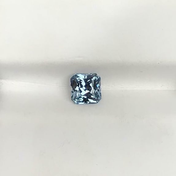 1.19 ct. Natural Blue Sapphire - SRI LANKA: 1.19 ct. Natural Blue Sapphire - SRI LANKA Shape - Octagonal Color - Blue Clarity - VS Ct. Weight - 1.19 ct. Dimensions - 4.07 x 5.44 x 5.43 mm Origin - SRI LANKA, CEYLON