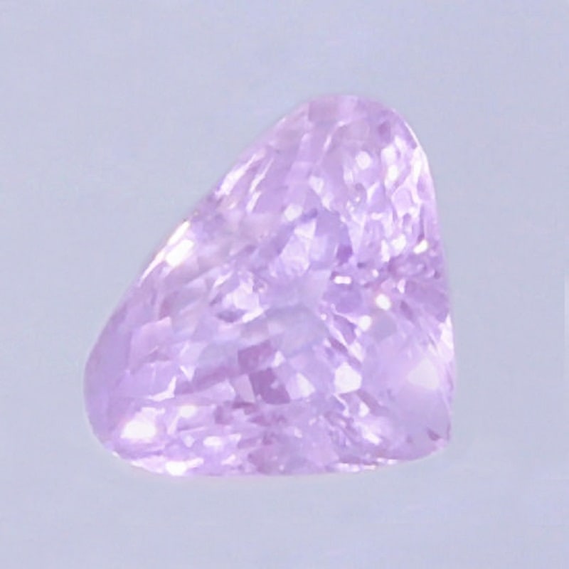 IGI Cert. 13.51ct. Purplish Pink Kunzite - AFGHANISTAN: IGI Certified 13.51 ct. Kunzite - Purplish Pink - AFGHANISTAN Excellent Color and clarity Color - Purplish PinkCut - Pear Mixed cutCt. wt.- 13.51 ct.Clarity - VSDimensions - 1