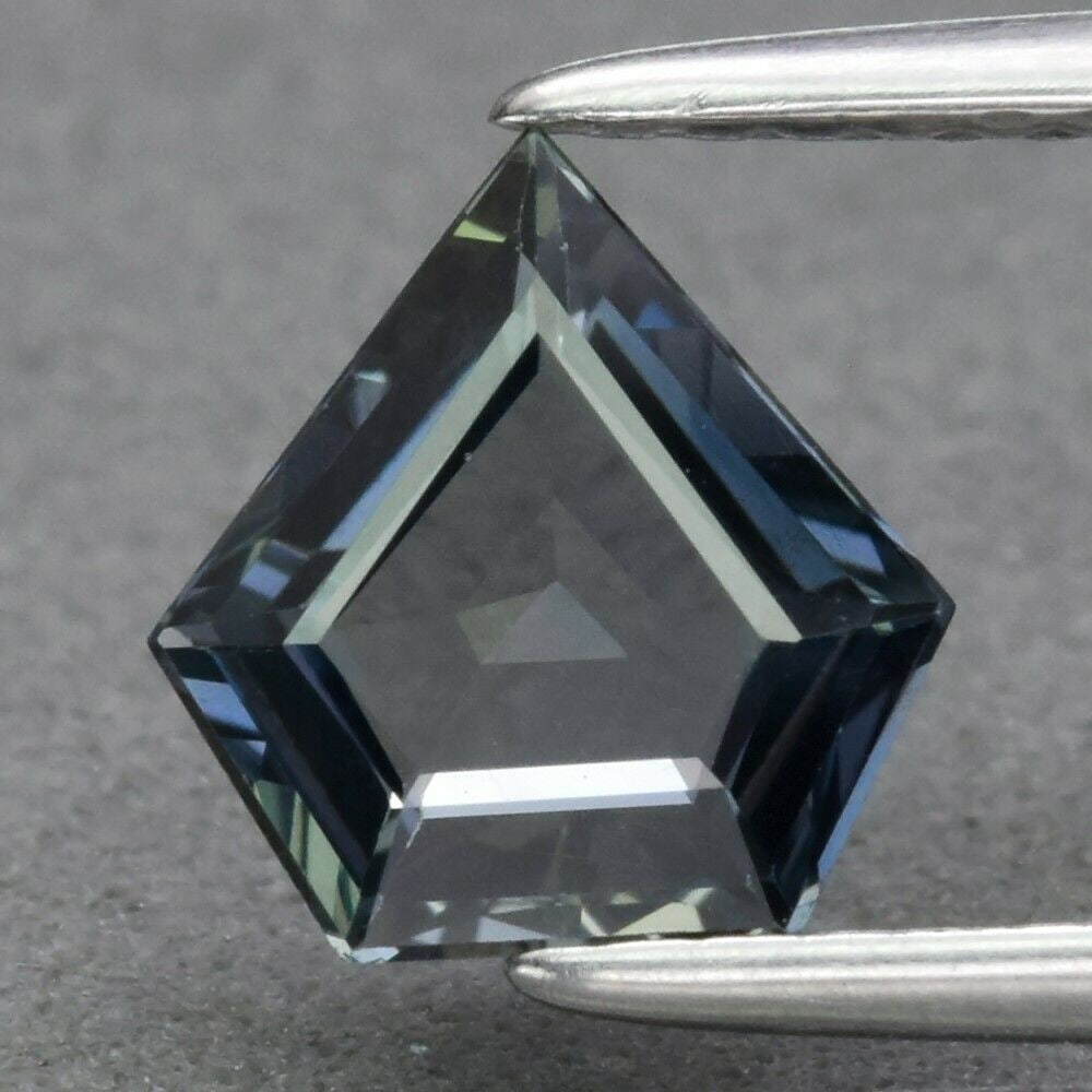 1.12 ct. Natural Unheated Greenish Blue Sapphire - TANZANIA: 1.12 ct. Natural Unheated Greenish Blue Sapphire - TANZANIA Color - Greenish Blue Cut - Pentagon Clarity - IF Ct. wt. - 1.12 ct. Dimensions - 7.50 x 7.20 x 2.70 mm Origin -