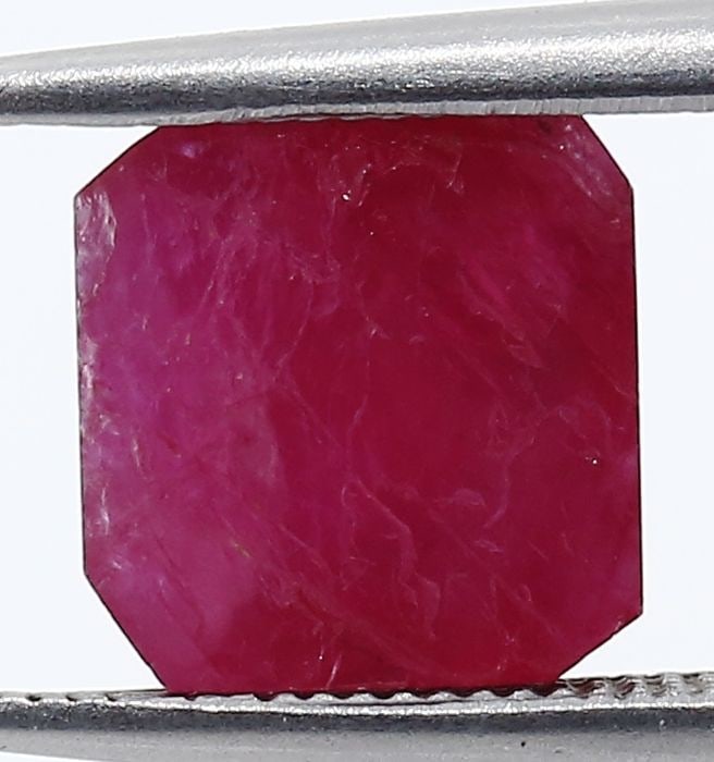 IGI Certified 4.20 ct. Ruby: IGI Certified 1.03 ct. Purplish Red Ruby Color - Purplish Red Cut - Marquise Mixed cut Clarity - VS Ct. Weight - 1.03 ct. Dimensions - 9.40 x 4.48 x 2.78 mm Origin - Afri