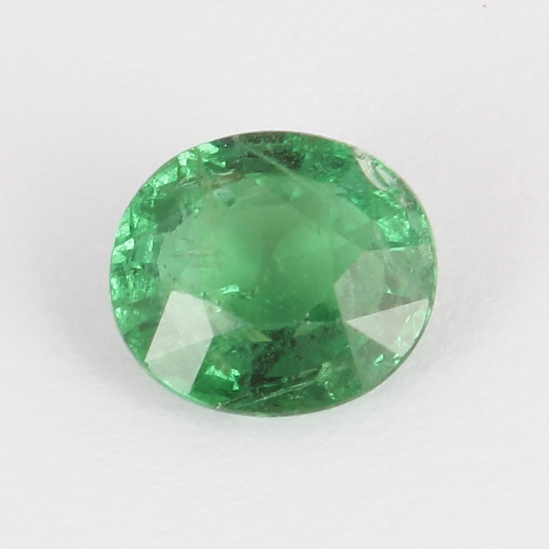 GFCO Cert. 1.72 ct. Untreated Tsavorite Garnet - KENYA: GFCO (SWISS) Certified 1.72 ct. Tsavorite (Grossularite-Garnet) - Untreated KENYA, EAST AFRICA Cut - Oval Brilliant Cut Color - Vivid Green Clarity - VS Ct. Weight - 1.72 ct. Dimensions - 8.