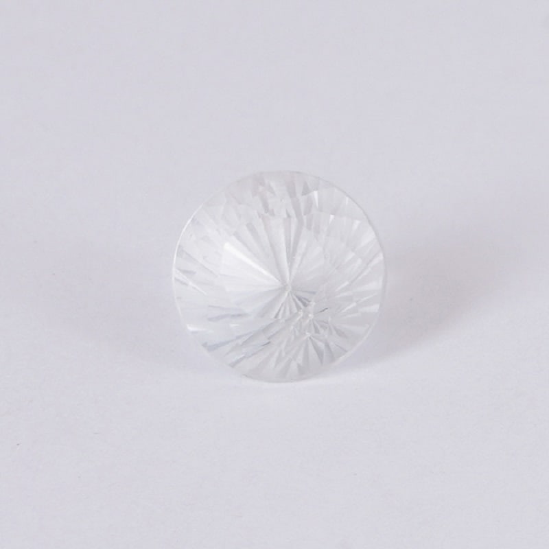 GFCO (Swiss) Certified 2.61 ct. White Topaz - BRAZIL: GFCO (Swiss) Certified 2.61 ct. White Topaz - BRAZIL Color - White Cut - Round Brilliant Modified Fancy cut Ct. Wt. - 2.61 ct. Clarity - VVS Dimensions - 8.00 x 7.92 x 6.82 mm Or