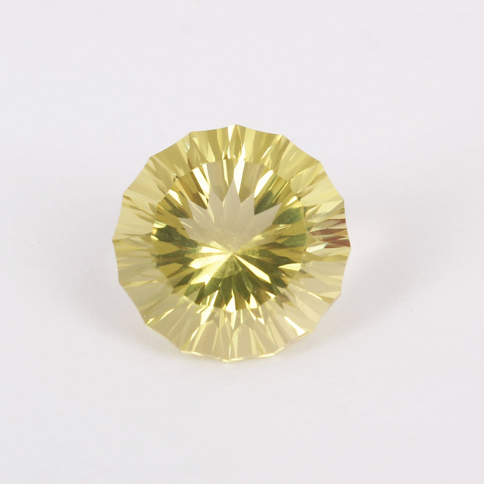 GFCO (SWISS) Certified 13.02 ct. Yellow Citrine: GFCO (SWISS) Certified 13.02 ct. Yellow Citrine Cut - Fancy Cut Color - Yellow Ct. Weight - 13.02 ct. Clarity - Dimensions - 15.75 X 15.59 X 10.71 mm