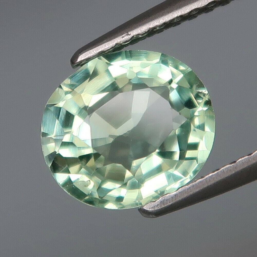 1.85 ct. Unheated Natural Blue Green Tourmaline - MOZAMBIQUE (1 of 2)