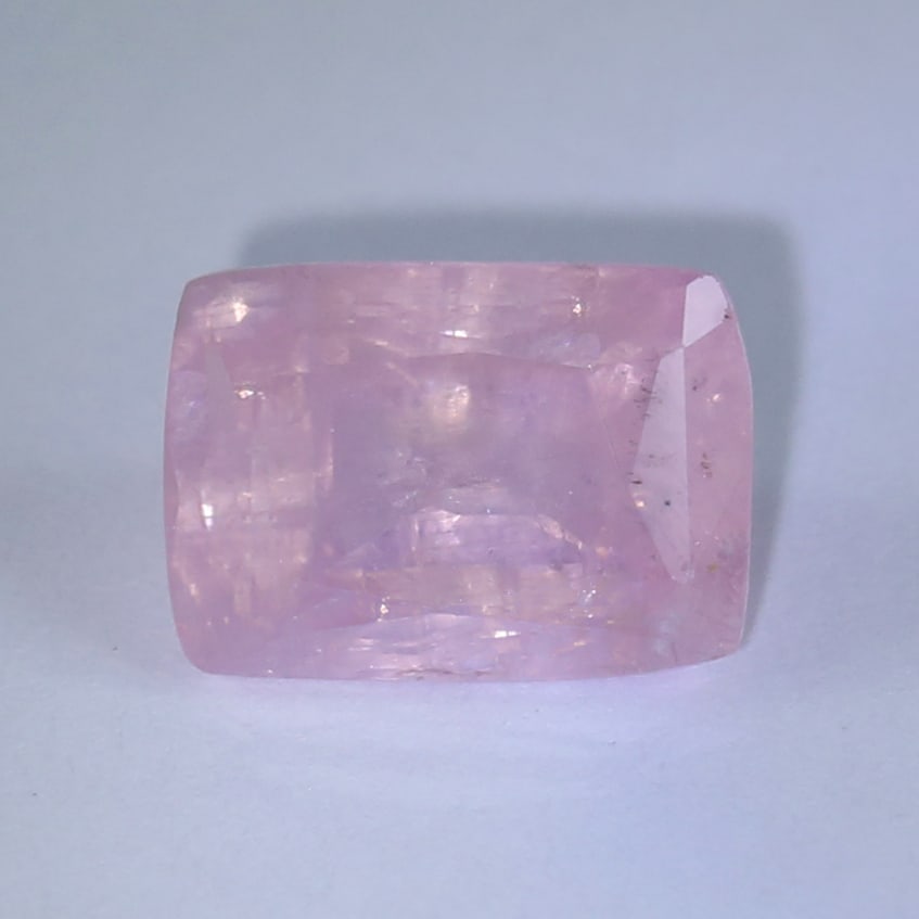 GRS Certified 8.80 ct. Untreated Padparadscha Sapphire - SRI LANKA: GRS Certified 8.80 ct. Untreated Padparadscha Sapphire - SRI LANKA Color - Pinkish orange Cut- Rectangular Cushion Modified Brilliant/Step Cut Ct. Weight - 8.80 ct. Clarity - SI Dimensions - 1