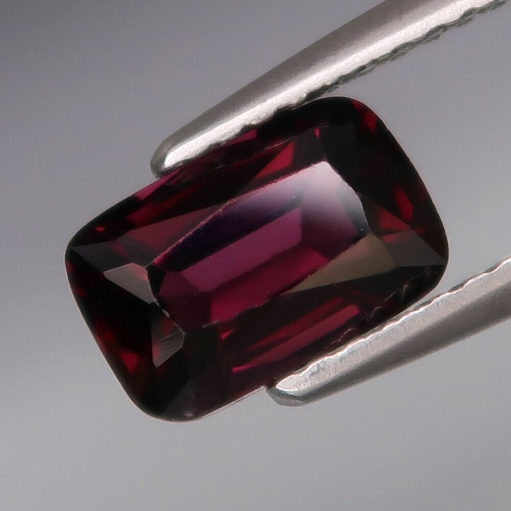 1.54 ct. Natural Raspberry Pink Spinel - BURMA, MYANMAR: 1.54 ct. Natural Raspberry Pink Spinel - BURMA, MYANMAR Color - Raspberry Pink Clarity - VS Cut - Cushion Ct. Weight - 1.54 ct. Dimensions - 8.20 x 5.20 x 3.80 mm