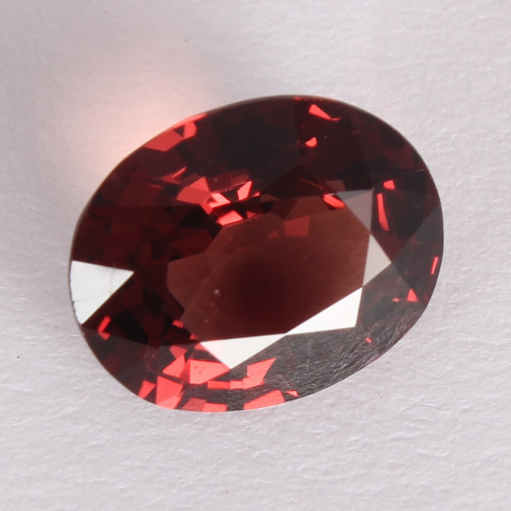 GFCO Certified 2.39 ct.. Orange Spinel - BURMA, MYANMAR: GFCO (SWISS) Certified 2.39 ct. Brownish-Orange Spinel - BURMA (MYANMAR) Color - Brownish-Orange Cut - Oval Brilliant Step Cut Ct. Weight - 2.39 ct. Clarity - VVS Dimensions - 9.45 x 7.61 x 4.