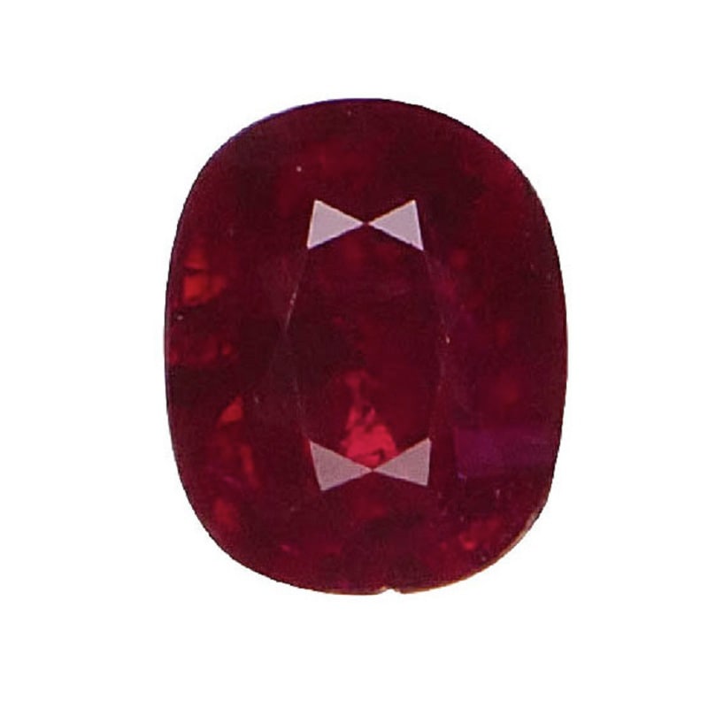 GIA Certified 1.11 ct. PIGEON'S BLOOD Ruby - MOZAMBIQUE: GIA Certified 1.11 ct. PIGEON'S BLOOD Ruby - MOZAMBIQUE Ct. Weight - 1.11 ct. Cut - Oval Brilliant Step cut Color - Red Clarity - VS Dimensions - 6.17 X 5.00 X 4.12 mm Origin - <