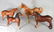 FOUR FIGURAL HUBLEY CAST IRON DOORSTOPS