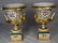 PAIR OF OLD PARIS PORCELAIN URNS: