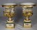 PAIR OF OLD PARIS PORCELAIN URNS: - 2