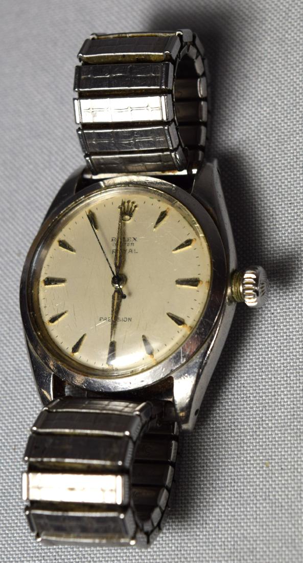 VINTAGE GENTLEMAN’S STAINLESS STEEL ROLEX OYSTER ROYAL (1 of 5)