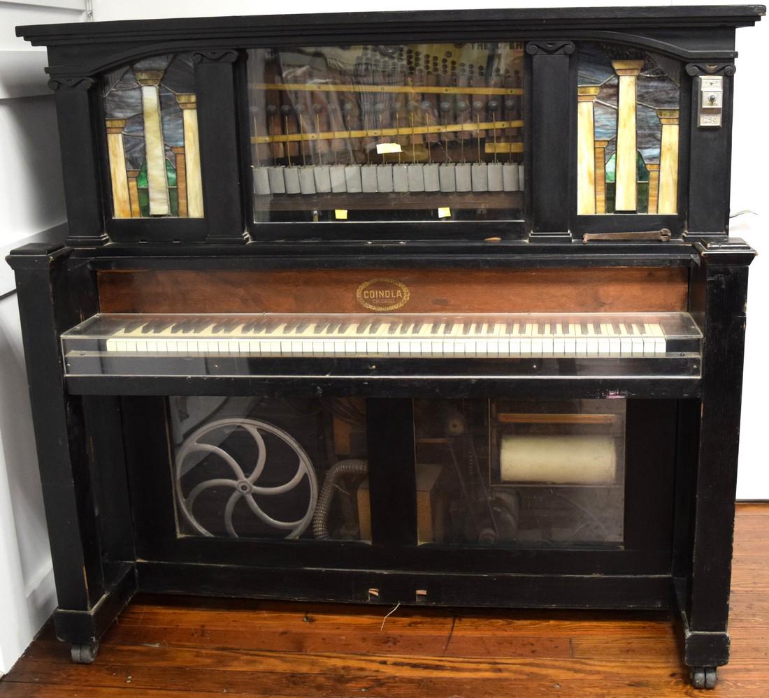 COINOLA COIN OPERATED PLAYER PIANO