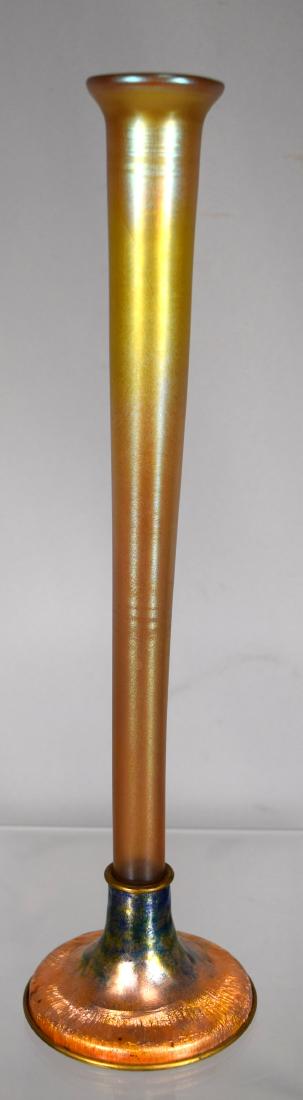 LOUIS COMFORT TIFFANY FURNACES BUD VASE: (1 of 6)