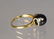 BLACK SOUTH SEA PEARL & DIAMOND RING: - 3