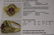 14KT YELLOW GOLD PINK TOURMALINE GREEN SAPPHIRE DIAMOND - 3