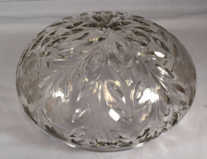 Pairpoint American Brilliant Cut Glass Lamp Shade