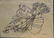 SATISH GUJRAL (INDIA BORN 1925) PENCIL ON RICE PAPER: - 2