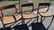 SET OF SIX NIELS MOLLER TEAK DINING CHAIRS: - 3