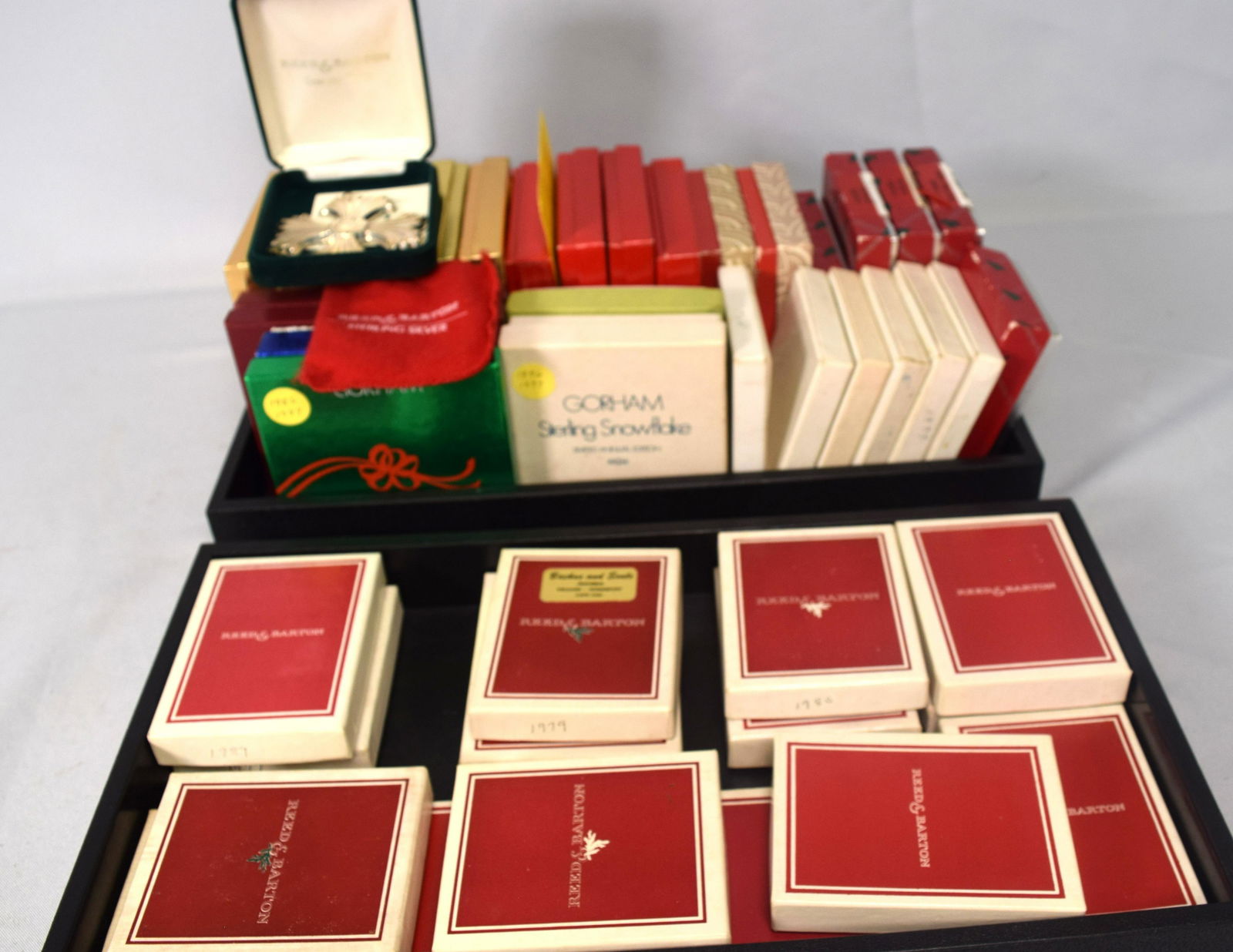 54 REED & BARTON STERLING SILVER CHRISTMAS ORNAMENTS & (1 of 10)