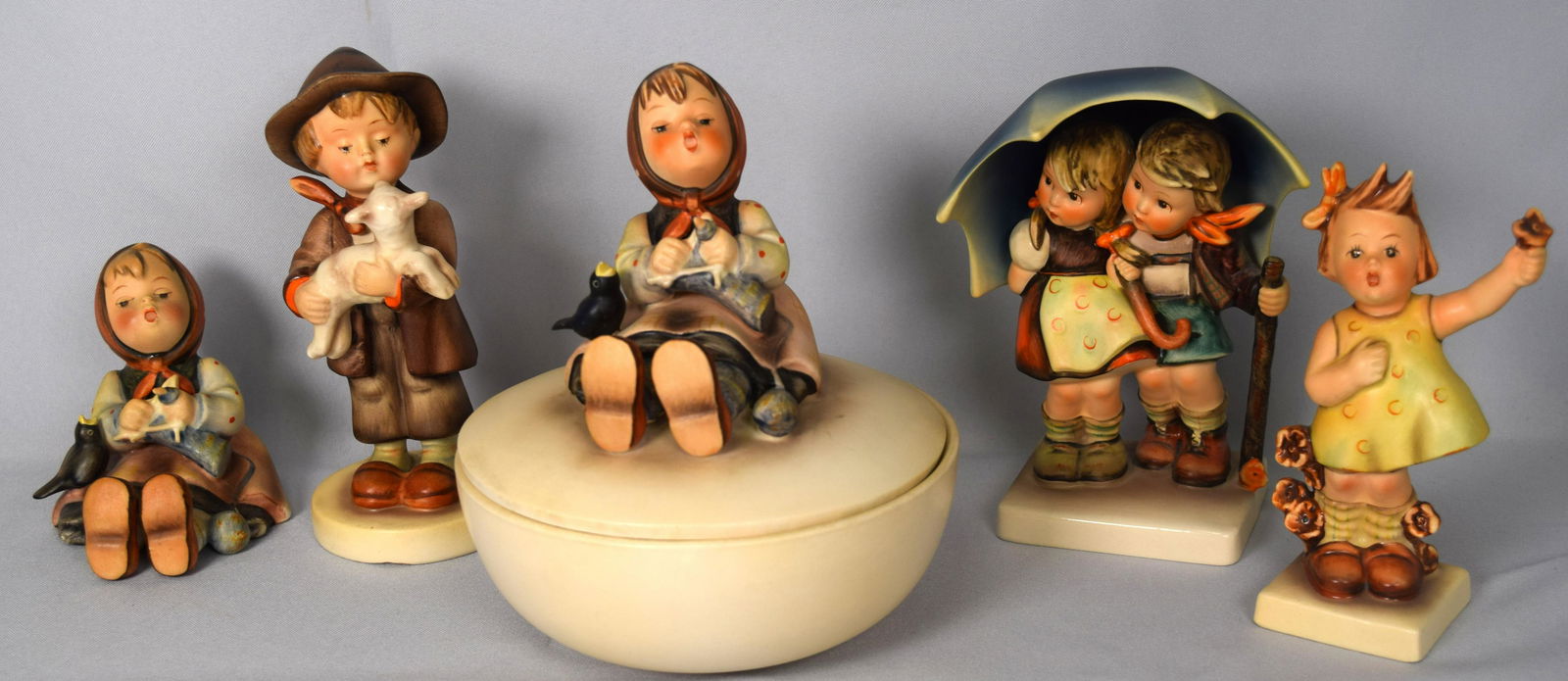 68, 69, 111/69, 71, 72, HUMMEL FIGURINES: (1 of 2)