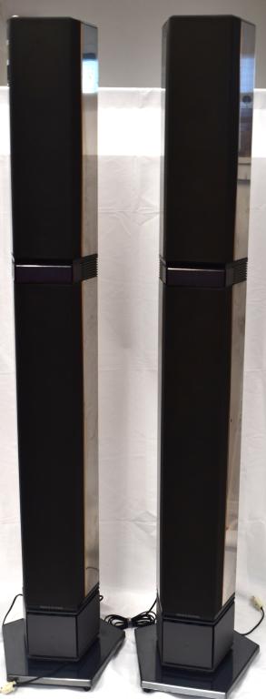 Pair Bang & Olufsen Tower Speakers: