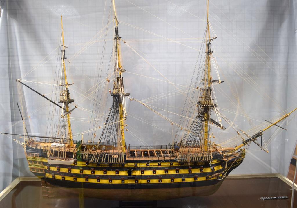 20c MODEL BRITISH FLAG SHIP HMS VICTORY (1 of 11)