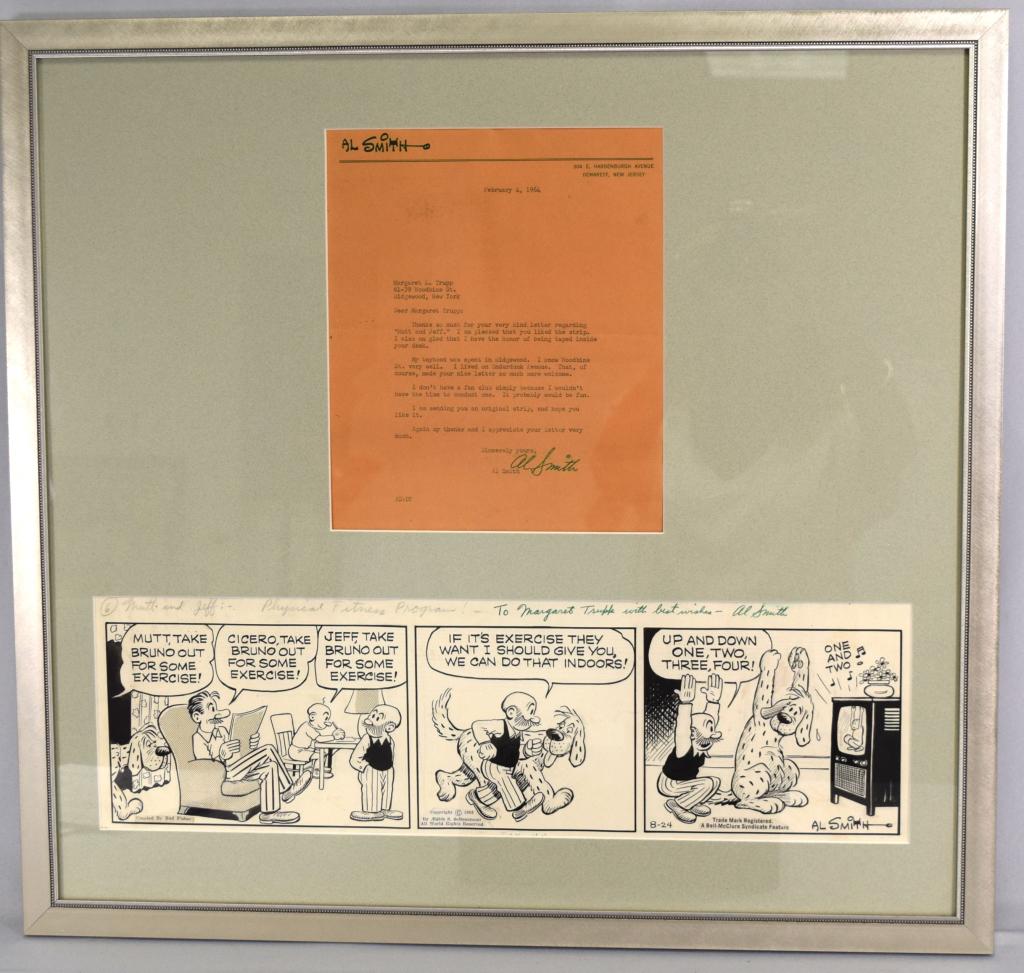 AL SMITH 1964 COMIC STRIP (1 of 9)