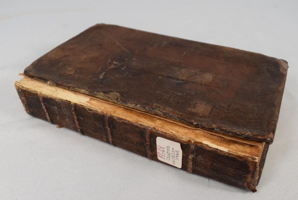 1750 MARBLEHEAD MASSACHUSETTS BIBLE: (1 of 5)