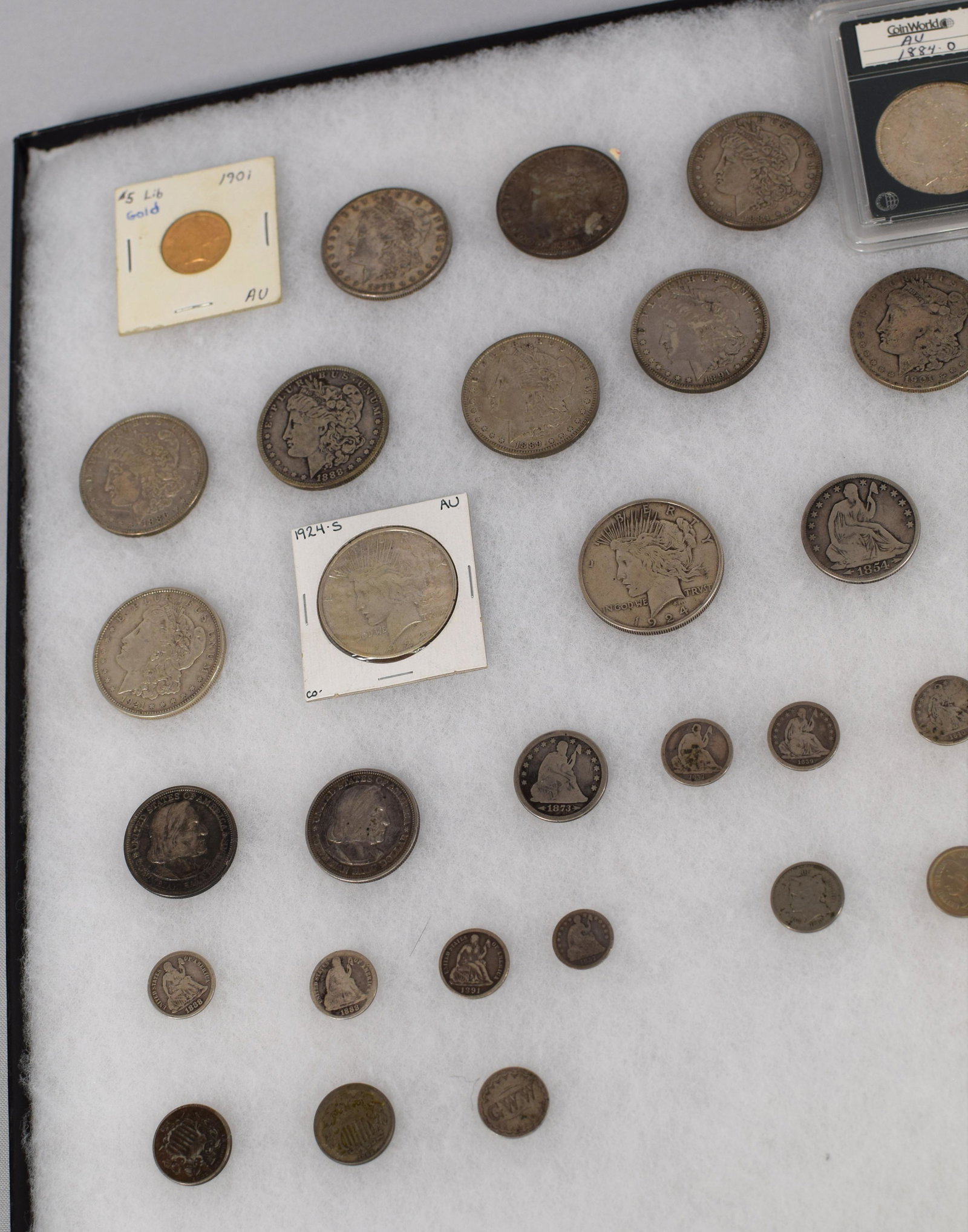 US GOLD, US SILVER COINS (1 of 12)
