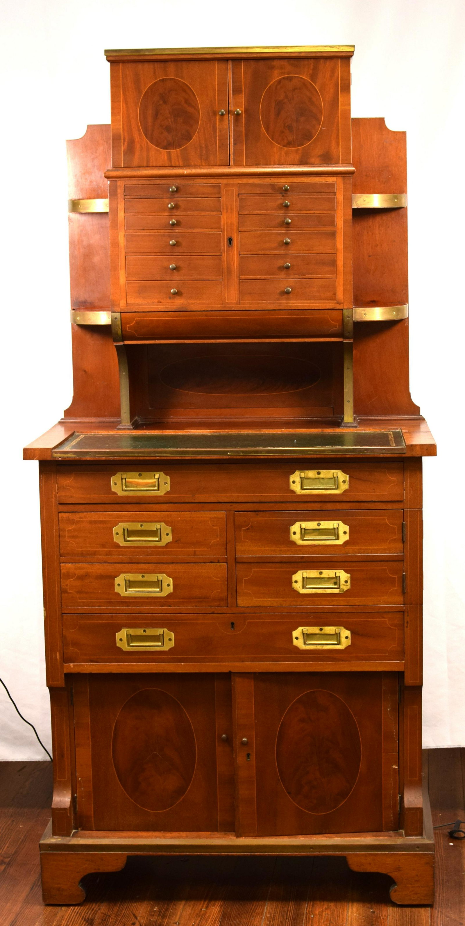 1900 MAHOGANY DENTAL CABINET (1 of 4)