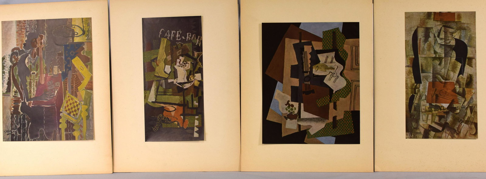 (4)  GEORGES BRAQUE LITHOGRAPHES (1 of 5)