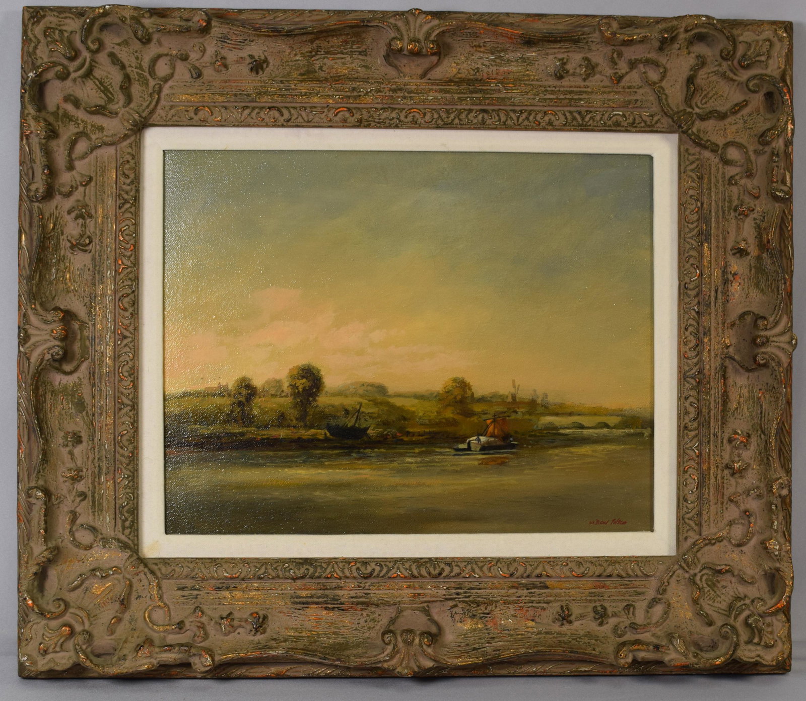 JO POLSENO LANDSCAPE OIL PAINTING (1 of 7)