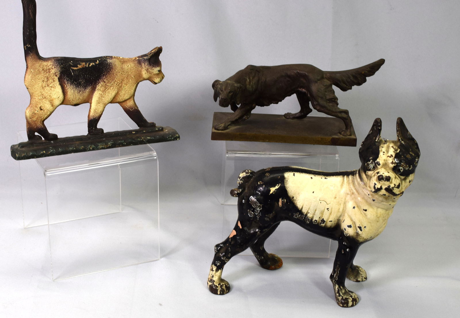 (on-3) ANTIQUE CAST IRON DOORSTOPS (1 of 7)