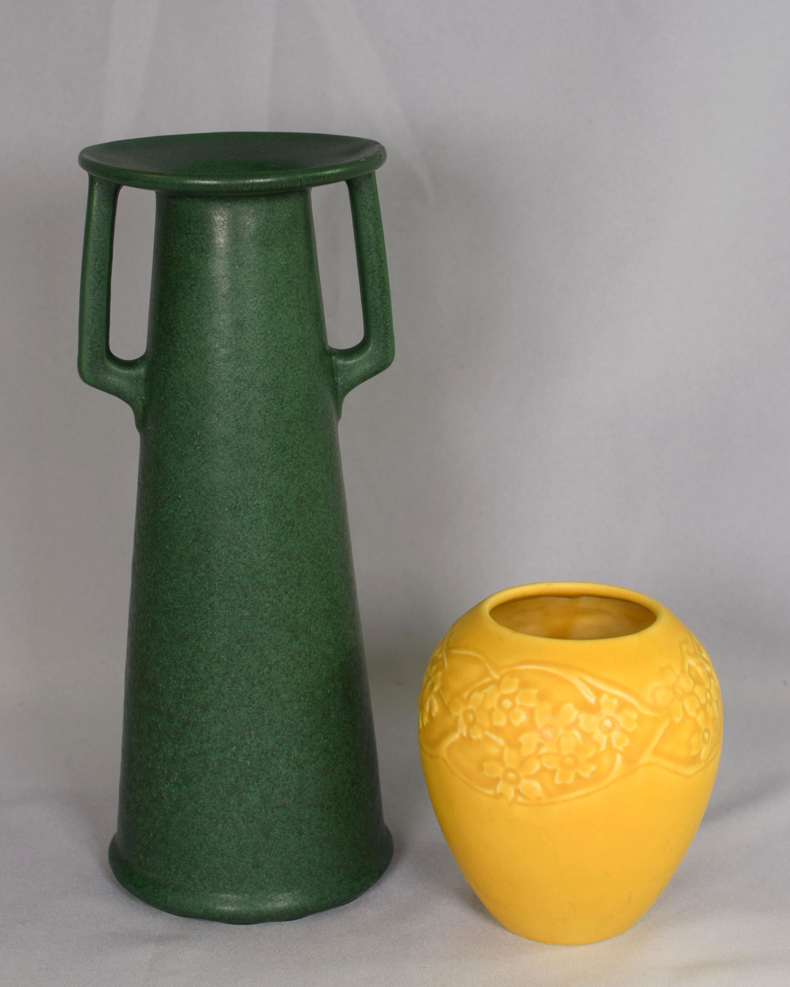 2 PIECE ART POTTERY WELLER & ROOKWOOD (1 of 5)