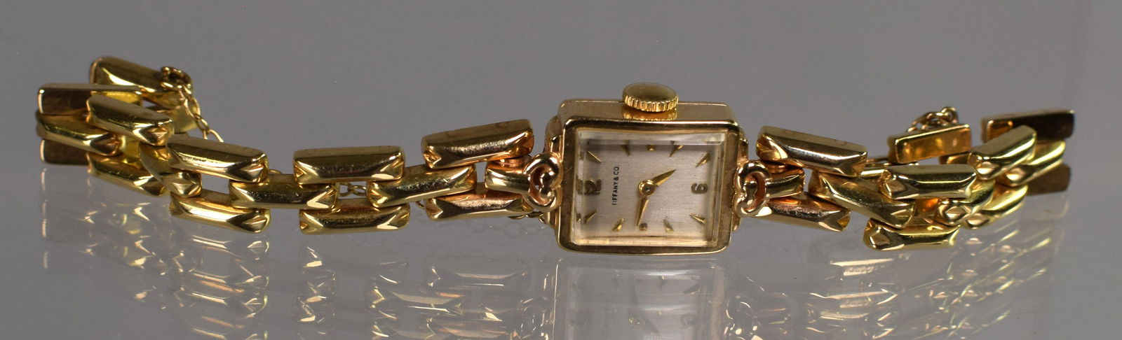 14K YELLOW GOLD LADY'S WRIST WATCH (1 of 3)
