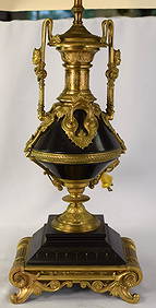 FRENCH EMPIRE BRONZE AND MARBLE (1 of 6)