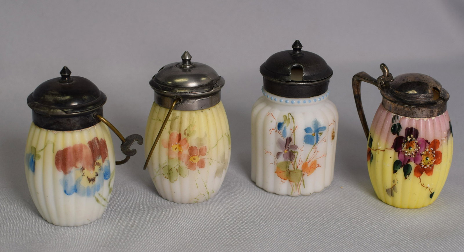 MT WASHINGTON GLASS MUSTARD POTS (1 of 3)