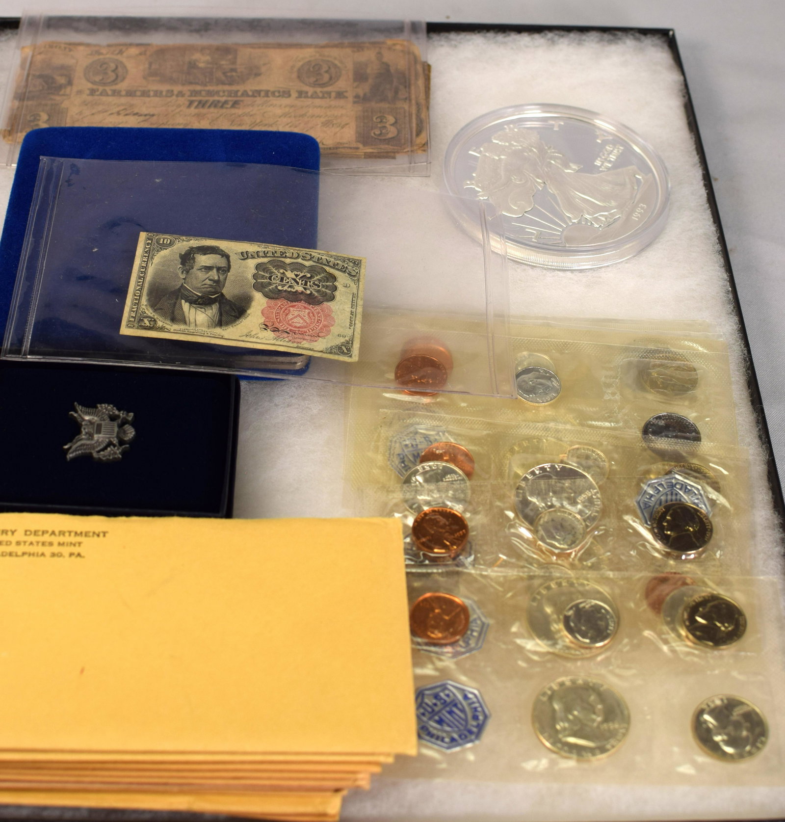 OBSOLETE, CIVIL WAR & US SILVER COINS & BULLION (1 of 15)