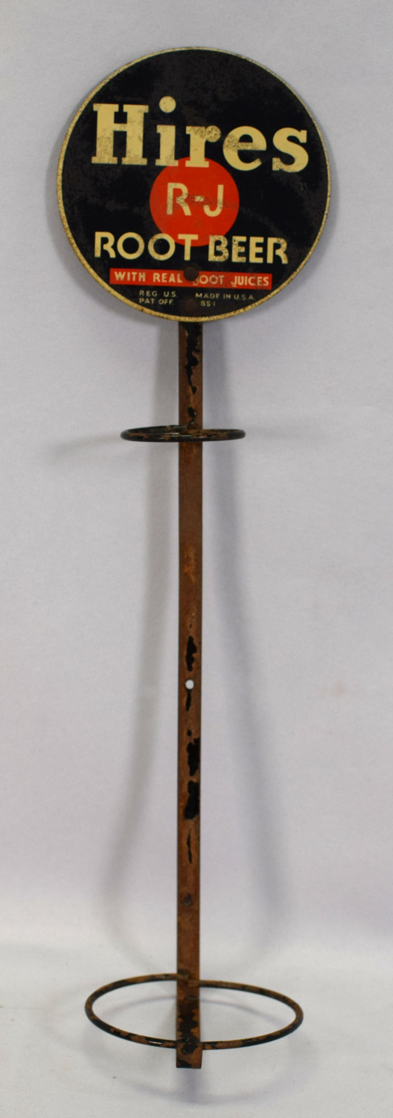 HIRES ROOT BEER BOTTLE HOLDER WITH TOPPER (1 of 3)