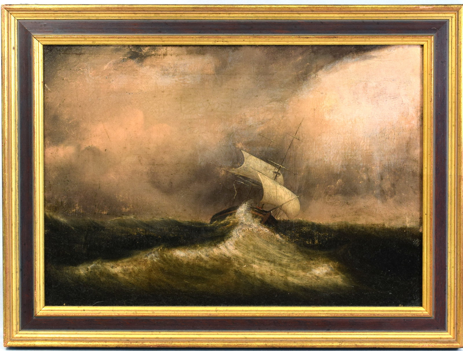 CLEMENT DREW TYPE OIL PAINTING (1 of 5)