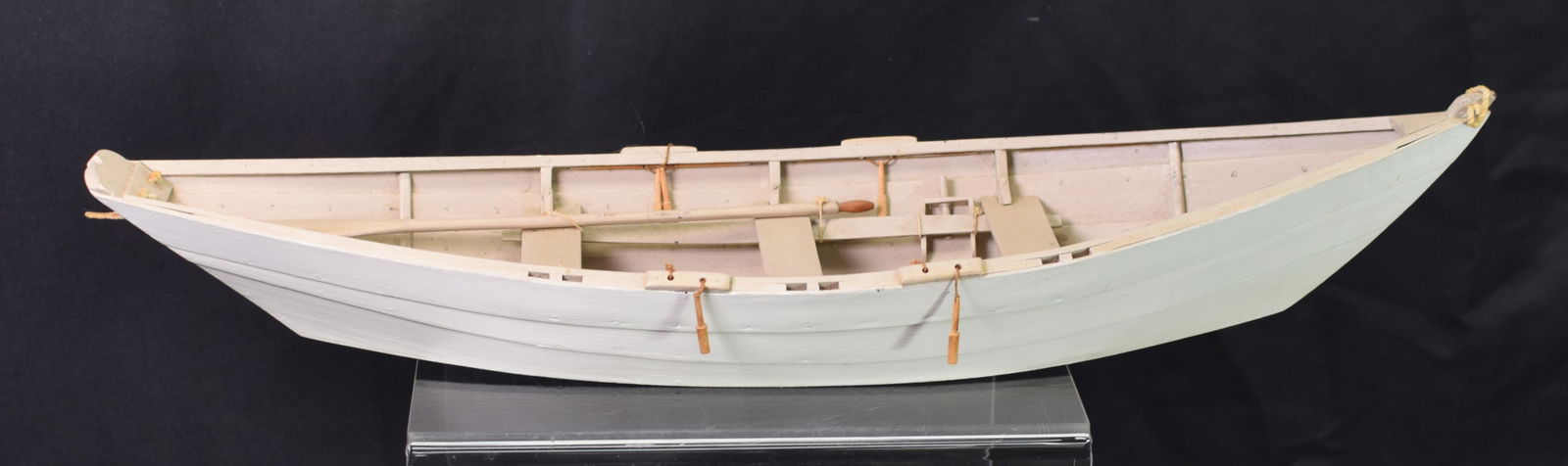 VINTAGE NEW ENGLAND HAND CRAFTED ROWBOAT (1 of 6)