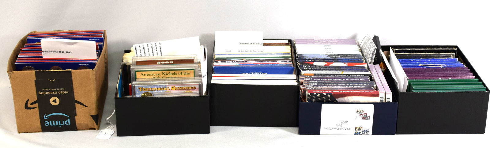 COLLECTION OF APPROX. 128 US COIN SETS (1 of 20)