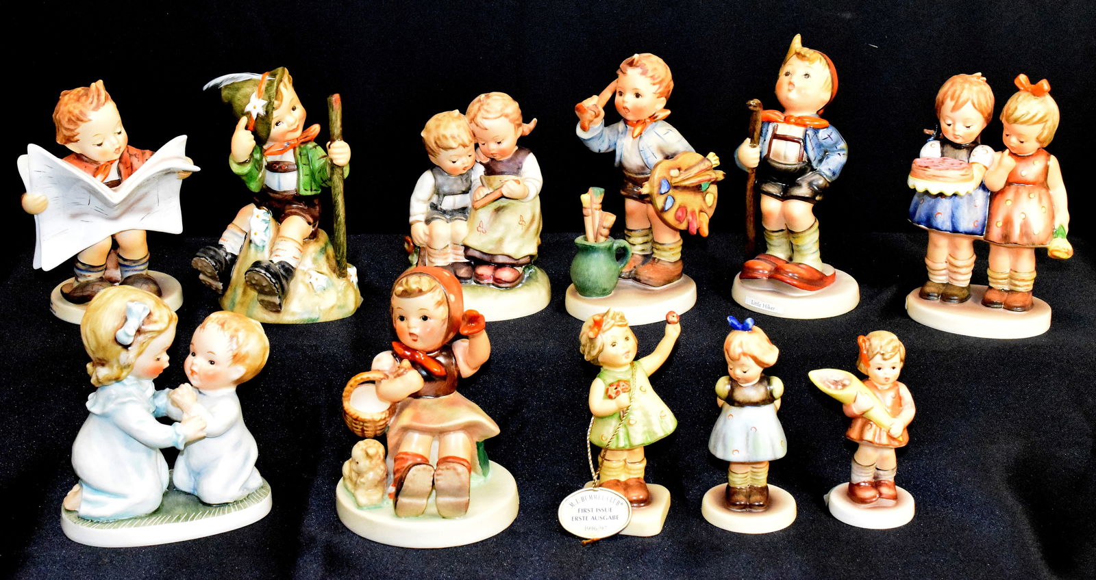 (on11) HUMMEL GOEBEL PORCELAIN FIGURES (1 of 11)