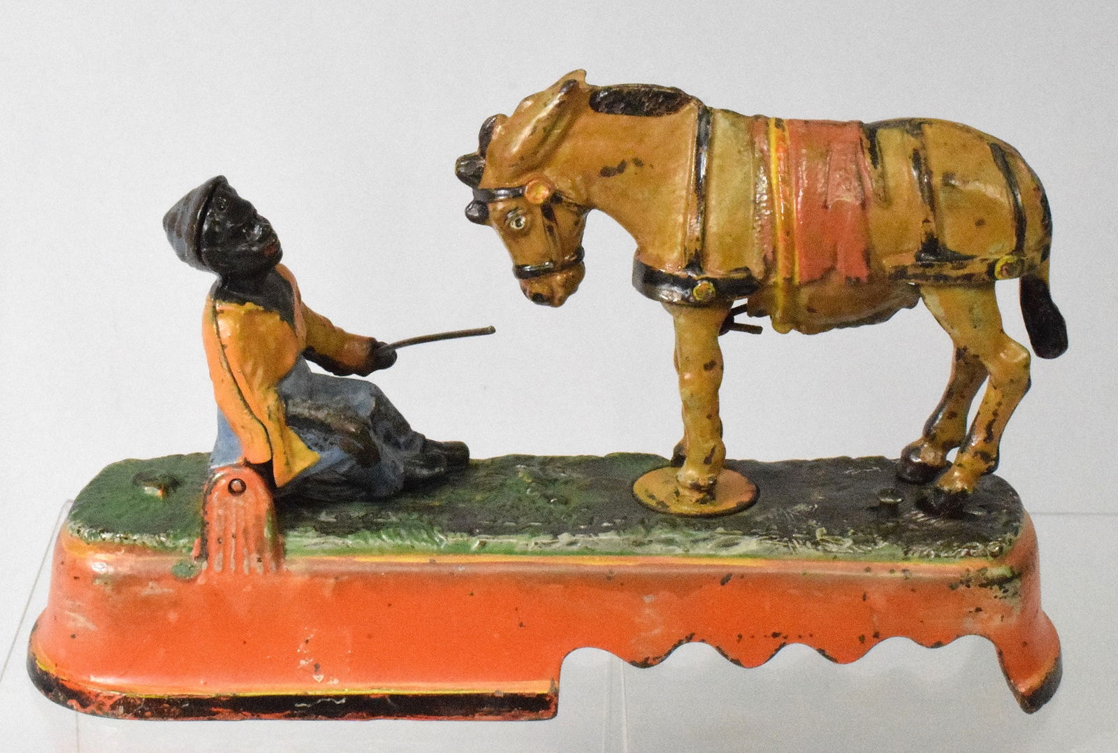 ALWAYS DID SPISE A MULE CAST IRON BANK (1 of 7)